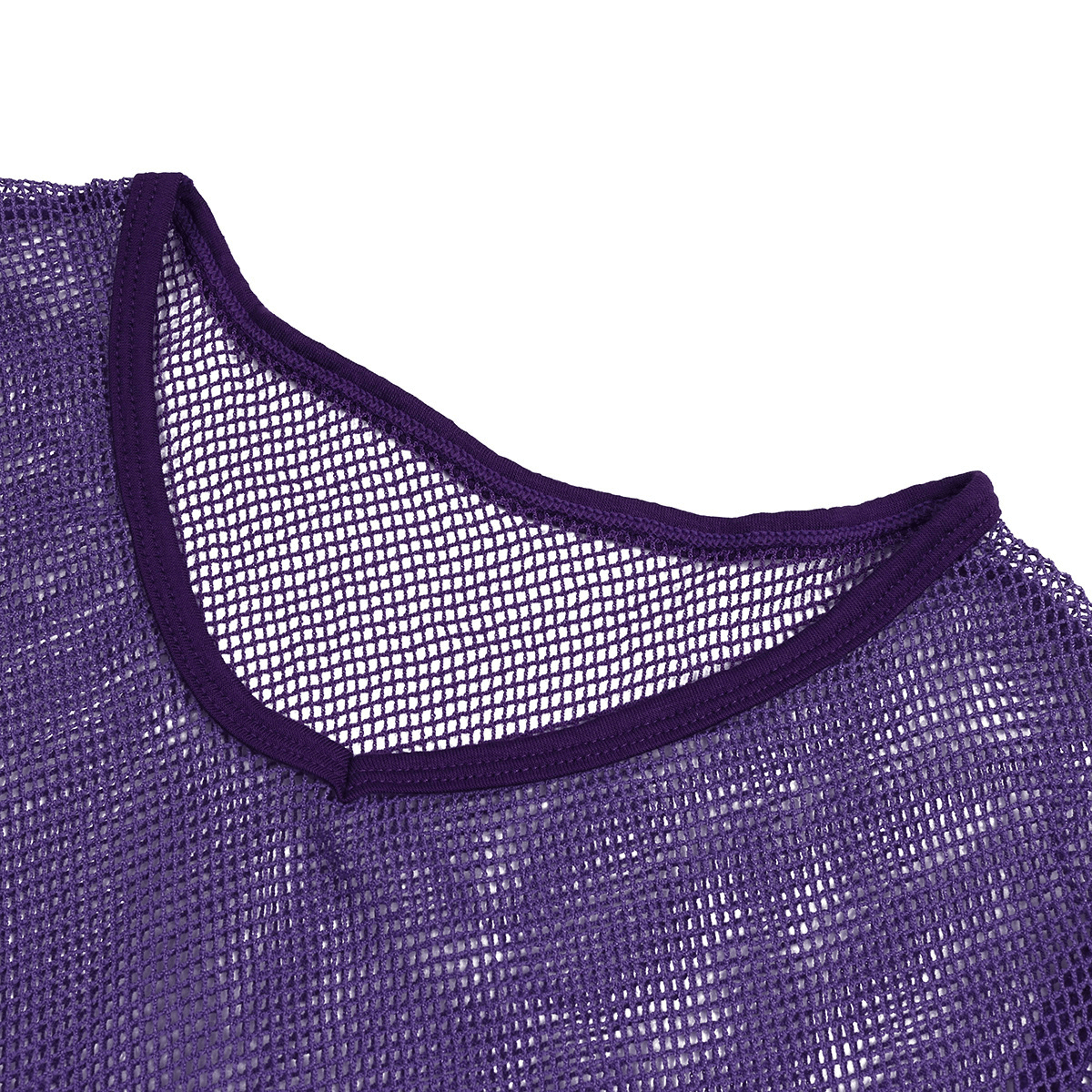 Mesh Top See Through Fishnet Vest T-Shirt / Breathable Top for Men in Alternative Style