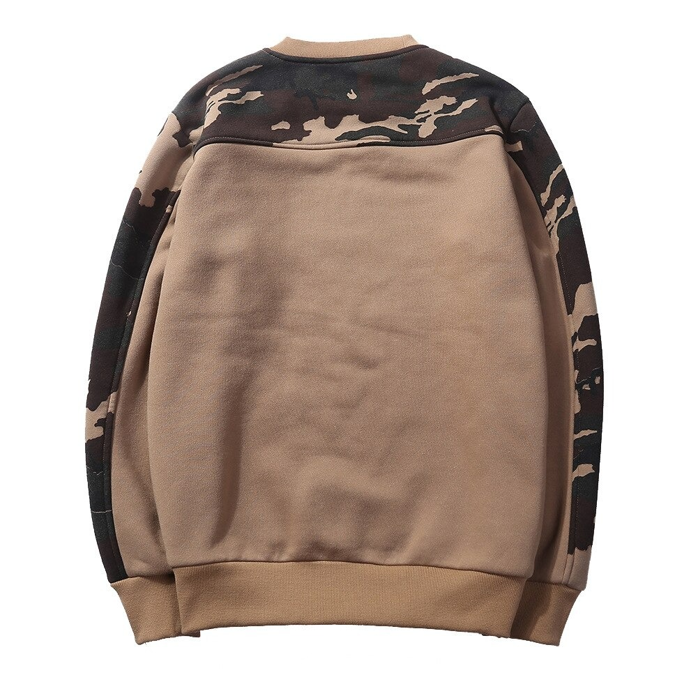 Military Men's Sweatshirt / Camouflage Male Clothing / Cool Sweatshirt For Men