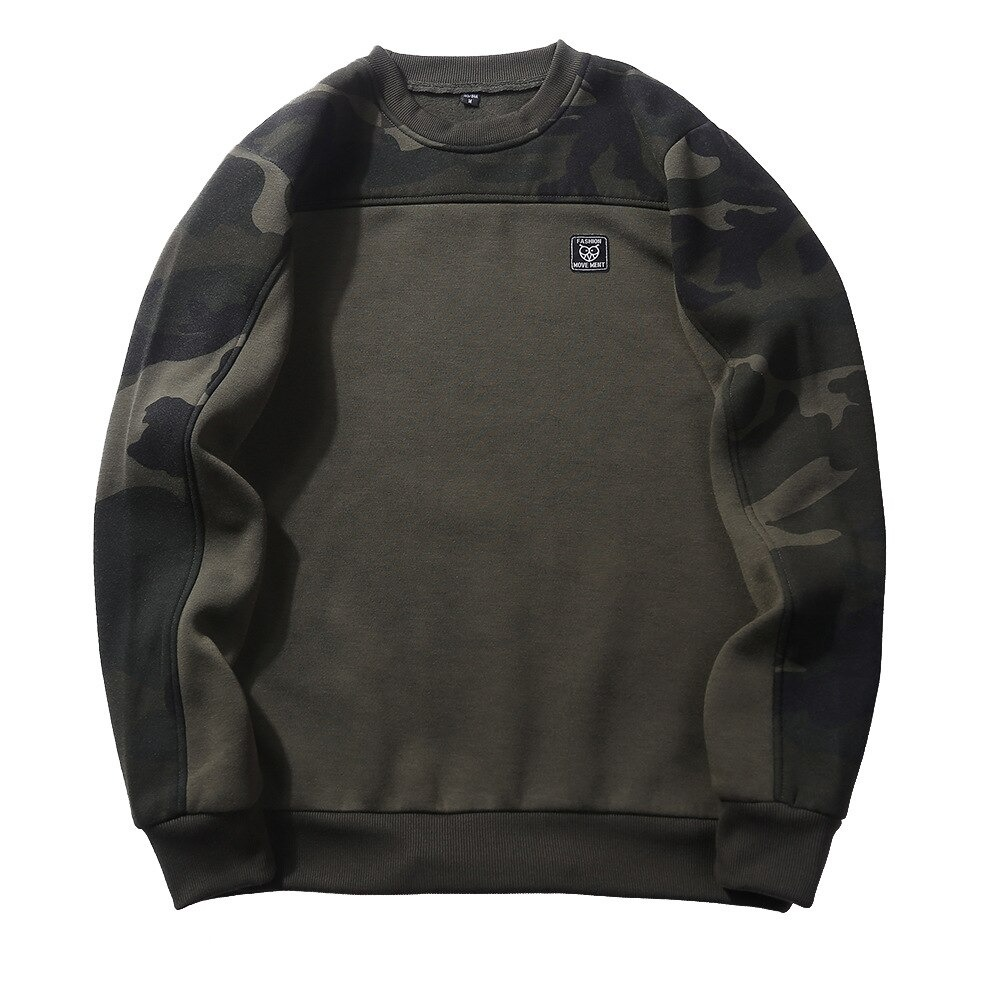 Military Men's Sweatshirt / Camouflage Male Clothing / Cool Sweatshirt For Men