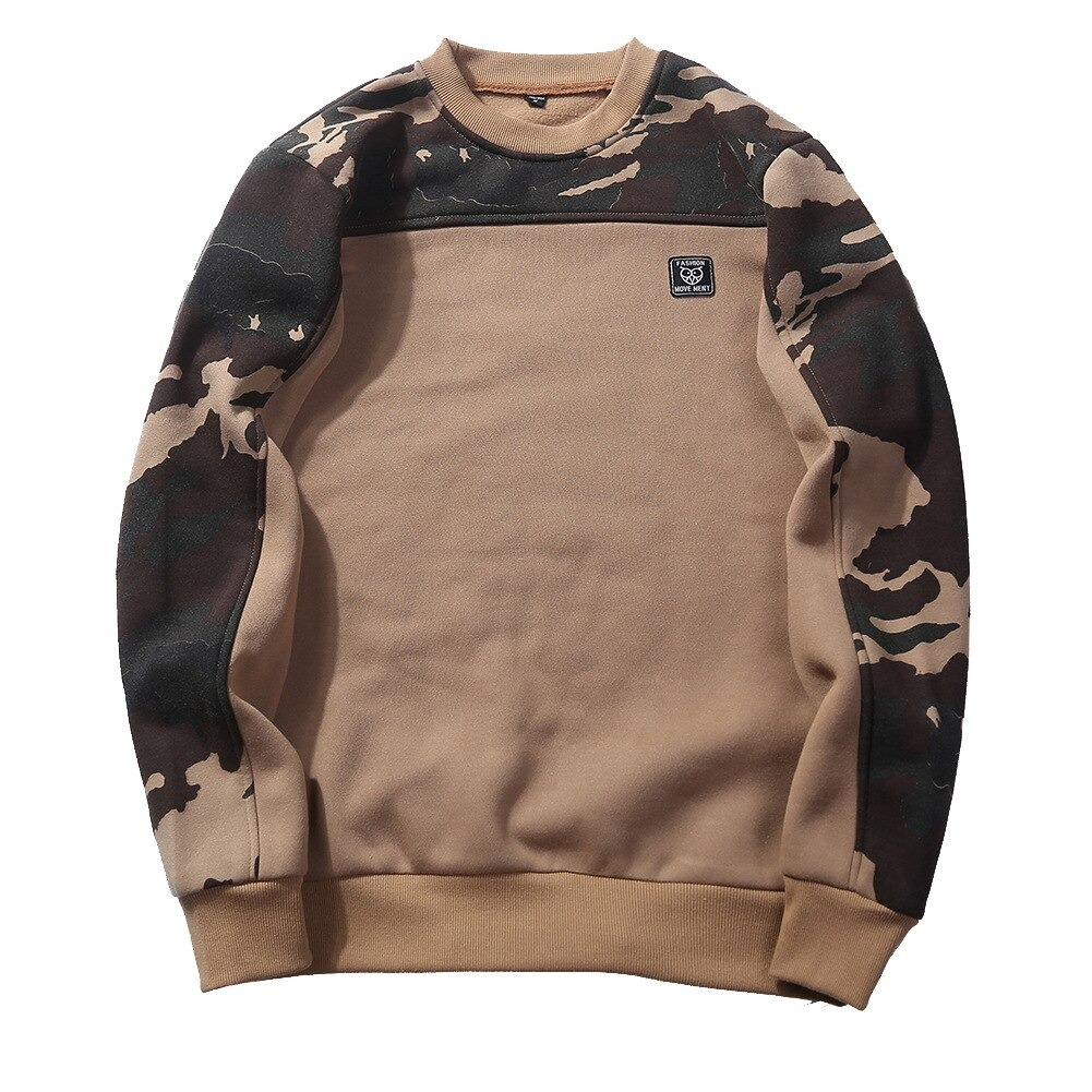 Military Men's Sweatshirt / Camouflage Male Clothing / Cool Sweatshirt For Men