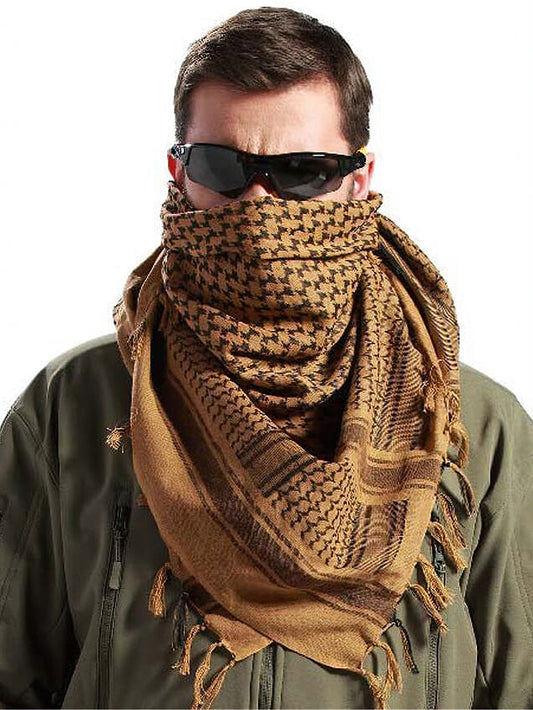 Military Tactical Shemagh / Desert Arab Scarf / Shawl Neck Cover / Head Wrap