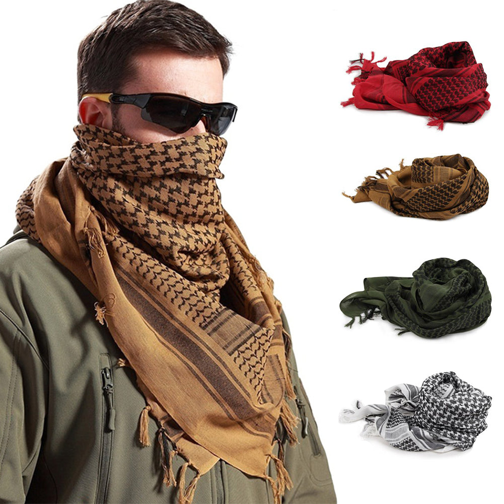 Military Tactical Shemagh / Desert Arab Scarf / Shawl Neck Cover / Head Wrap