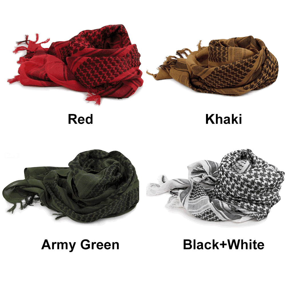 Military Tactical Shemagh / Desert Arab Scarf / Shawl Neck Cover / Head Wrap