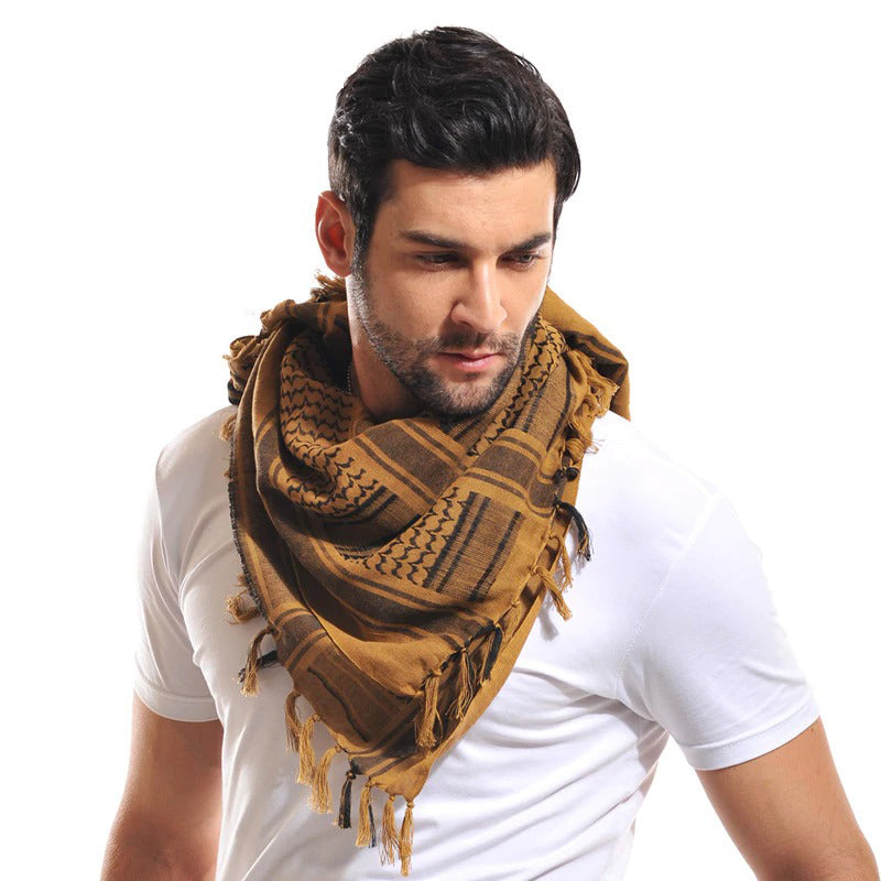 Military Tactical Shemagh / Desert Arab Scarf / Shawl Neck Cover / Head Wrap