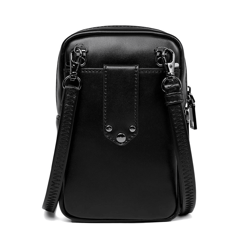 Motorcycle Shoulder Crossbody Mini Bag with Skull / Mobile Phone Bag