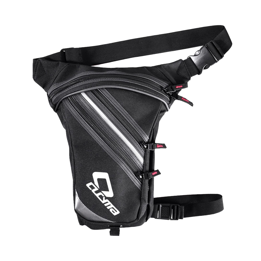 Motorcycle Waterproof Waist & Leg Bag / Stylish Hip Fanny Pack Bag for Men and Women