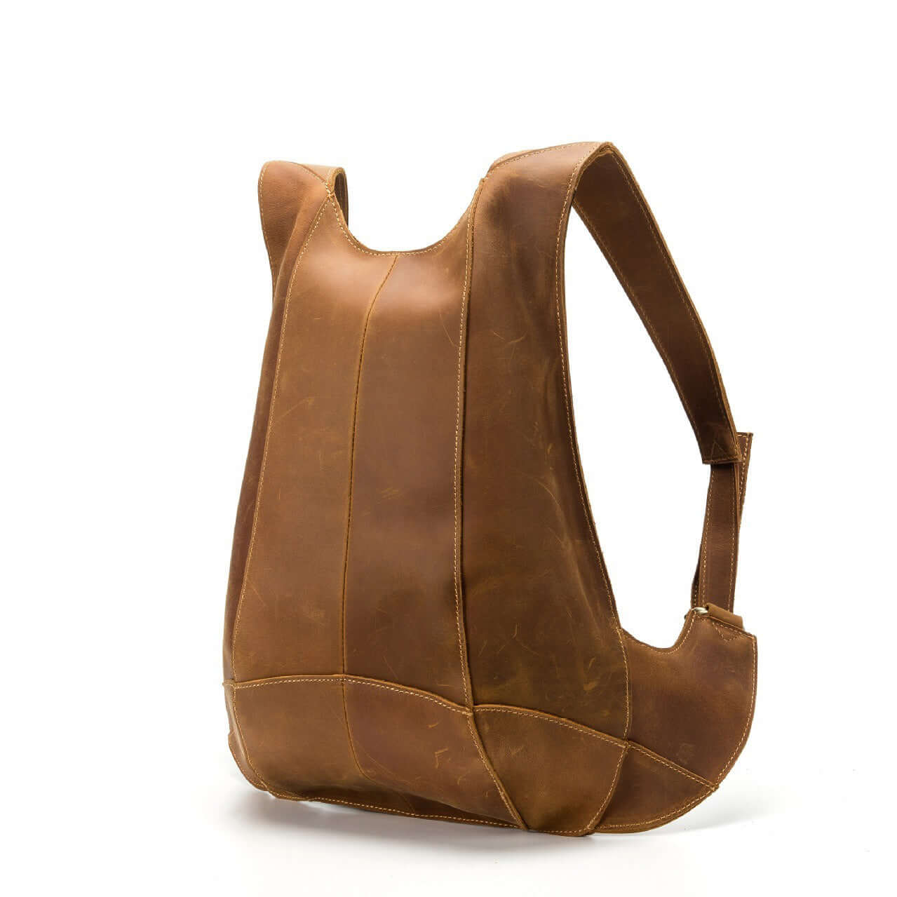 Natural Leather Backpack for Women / Genuine Leather Bag