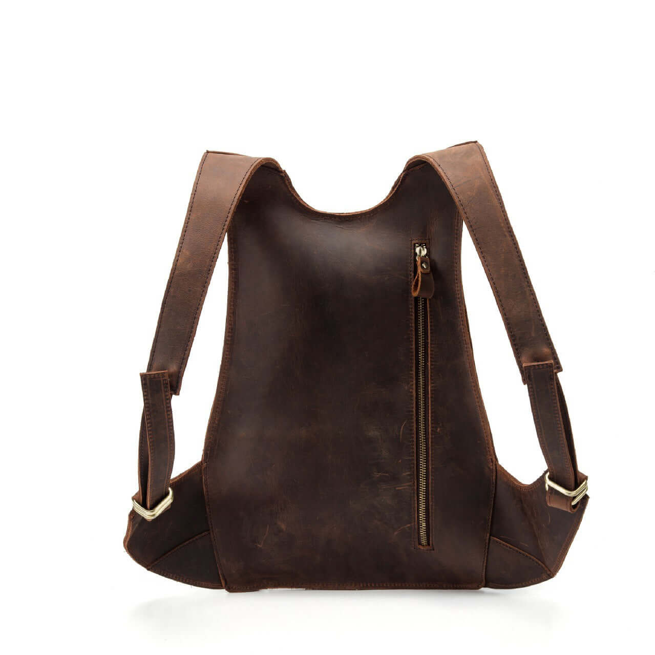 Natural Leather Backpack for Women / Genuine Leather Bag