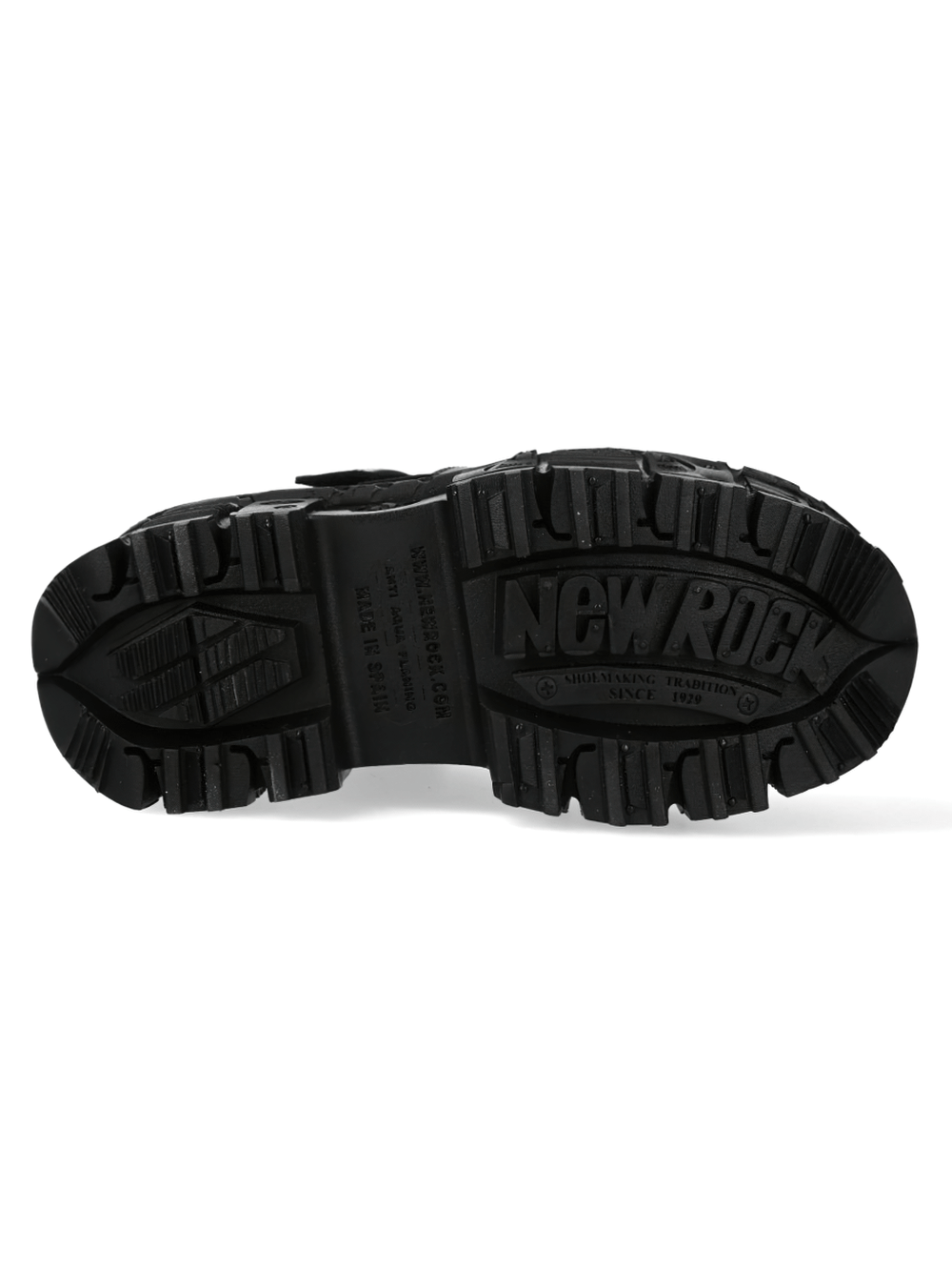 NEW ROCK Women's Black Gothic Lace-Up Ankle Boots with Studs