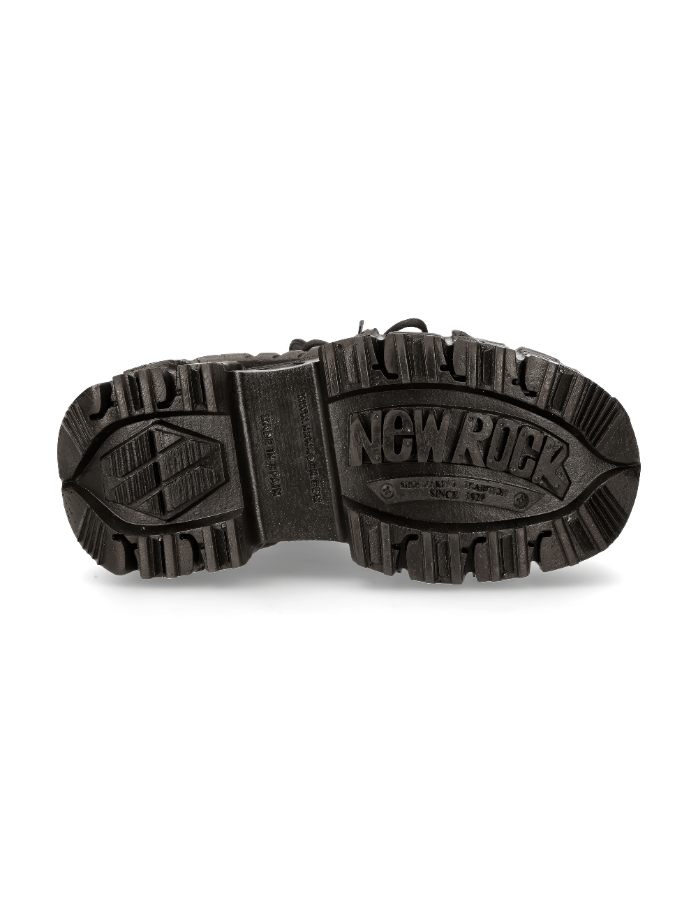 NEW ROCK Women's Black Leather Ankle Boots for Rock Enthusiasts