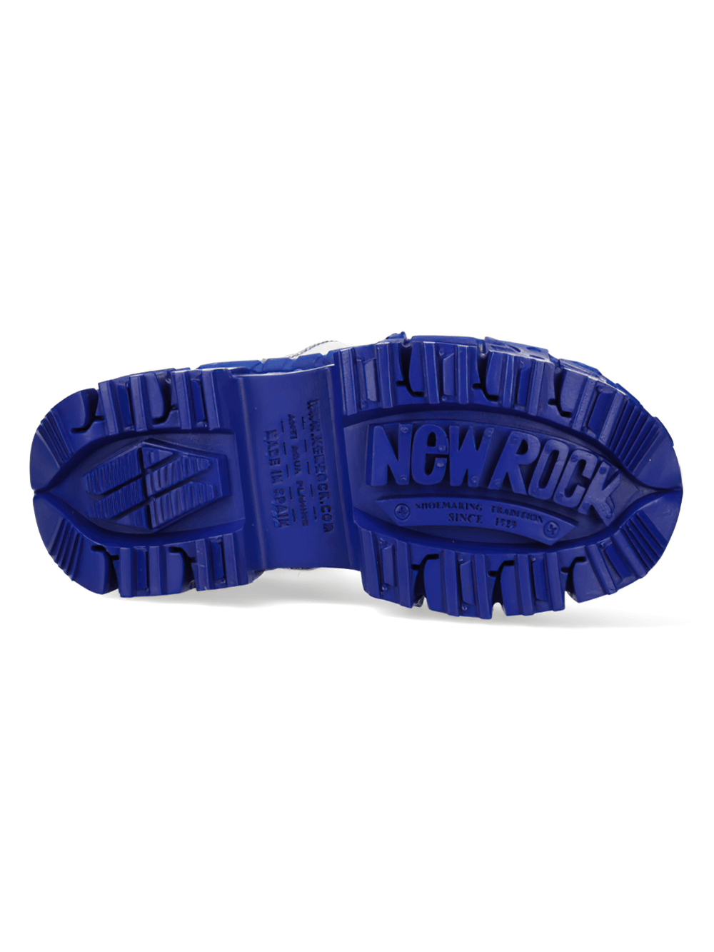 NEW ROCK Women's Bold Rock Design Ankle Boots with Velcro Straps