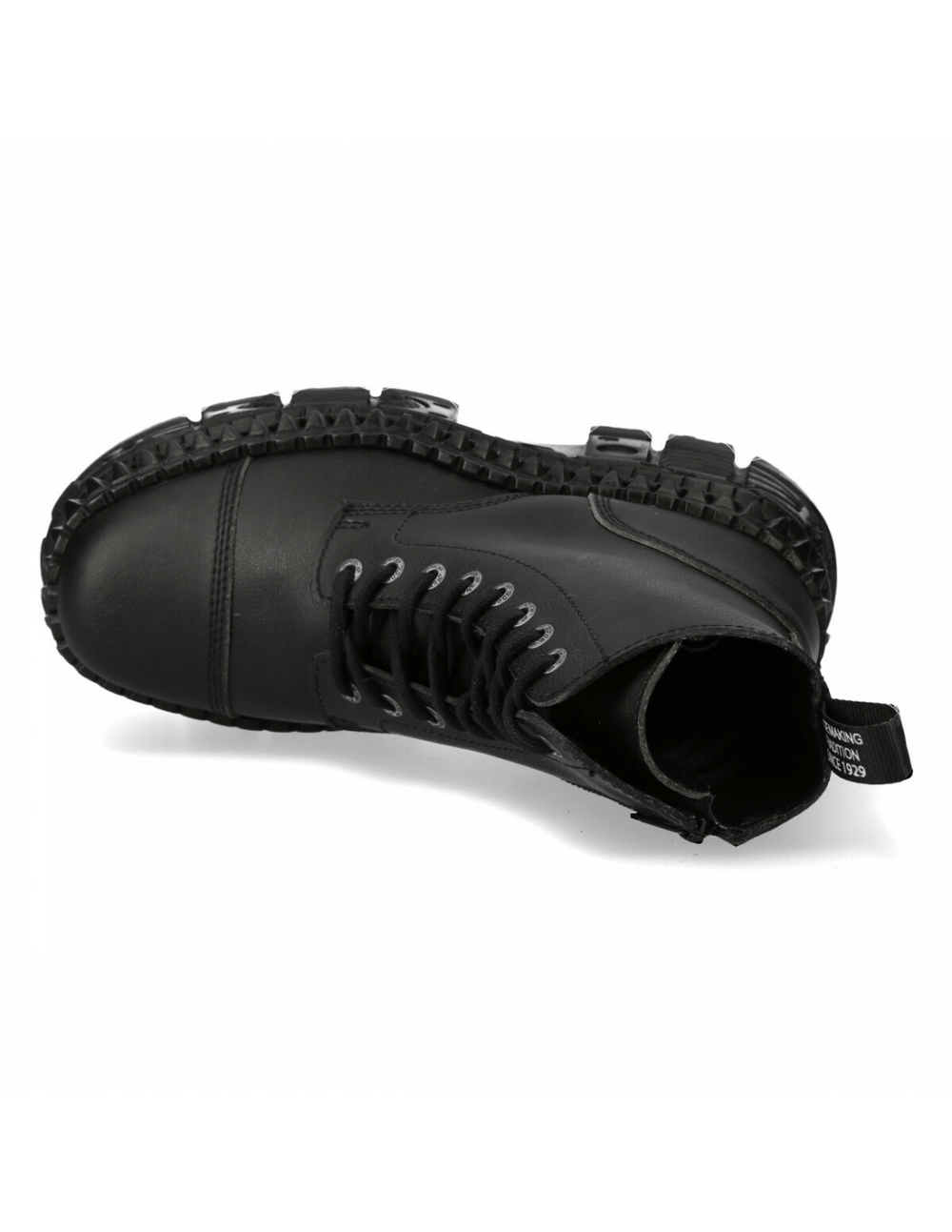 NEW ROCK Women's Fashion Black Gothic Style Ankle Boots