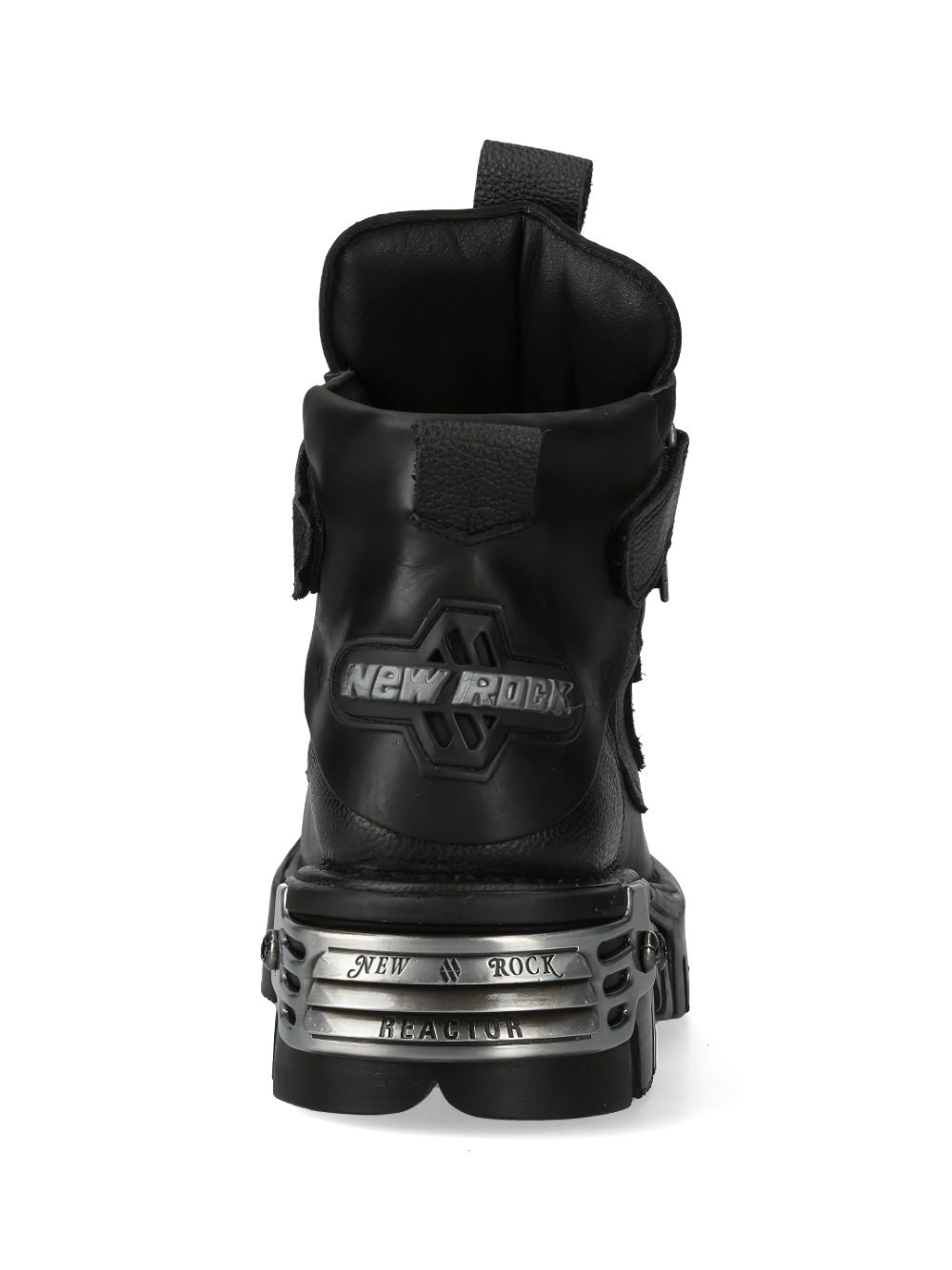 NEW ROCK Men's Gothic Ankle Boots with Metal Details