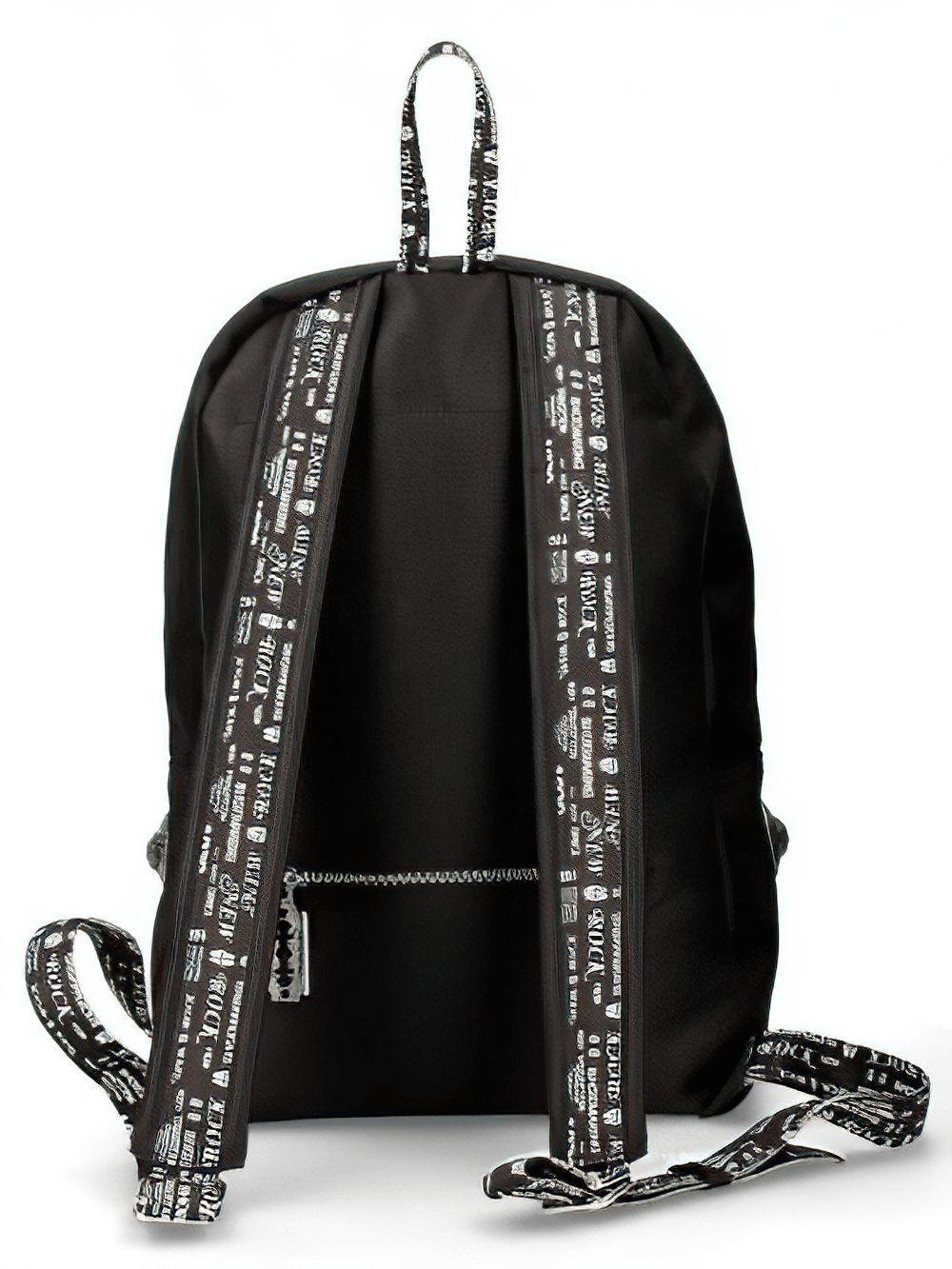 NEW ROCK Gothic Backpack with Zipper Closure and Straps