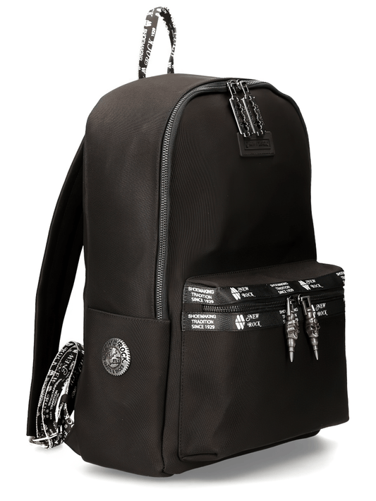 NEW ROCK Gothic Backpack with Zipper Closure and Straps