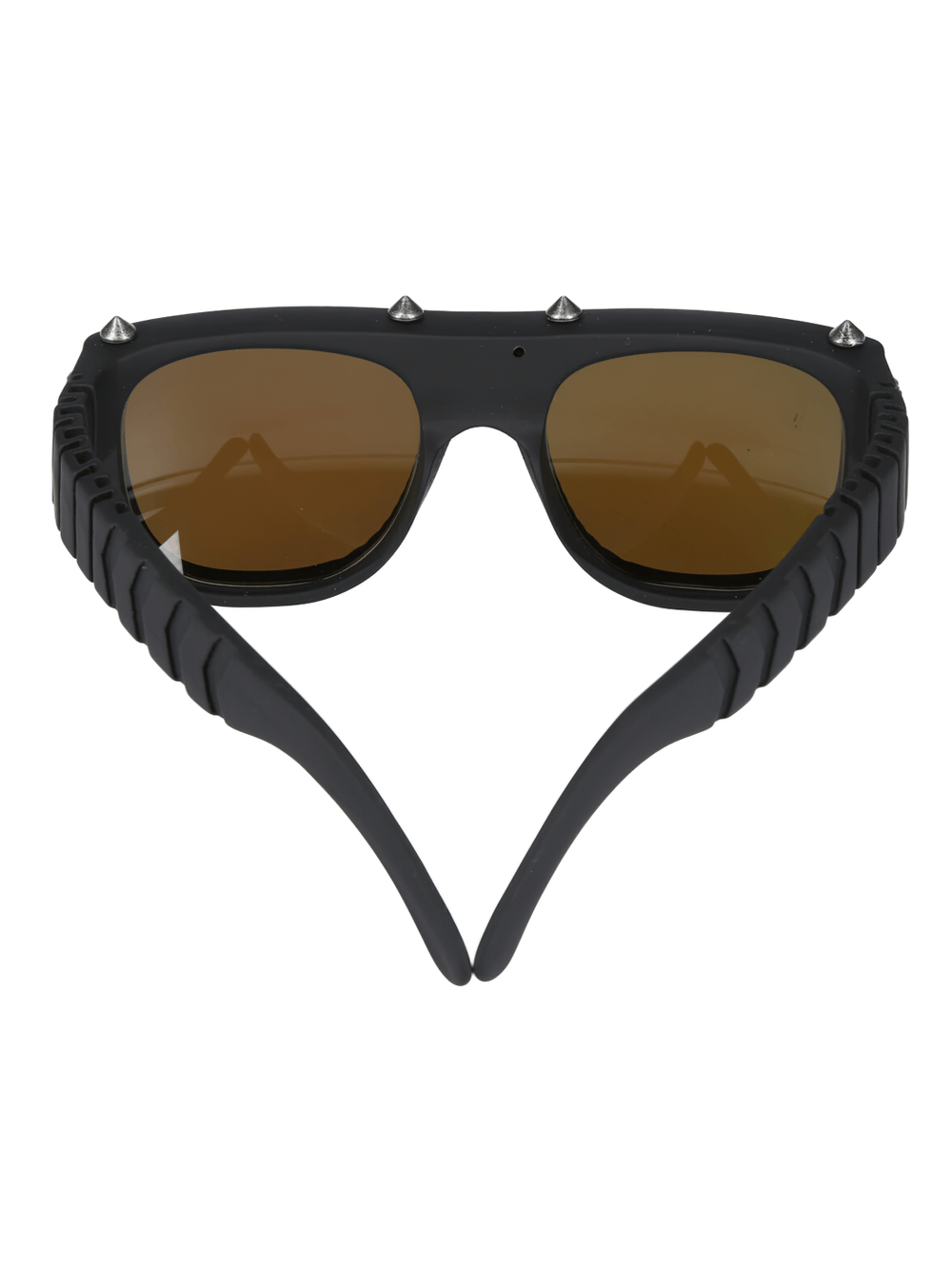 NEW ROCK Gothic Punk Studded Sunglasses with Mirrored Lenses