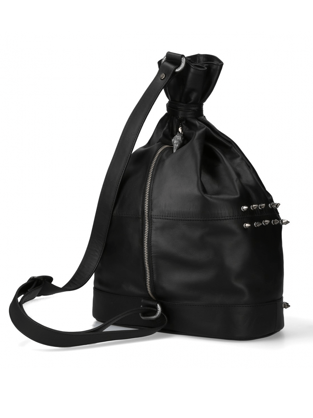 NEW ROCK Gothic Skull Chain Backpack with Studded Accents