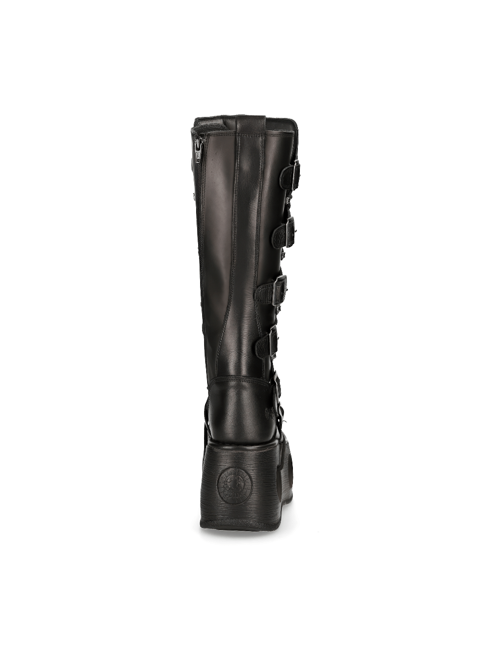 NEW ROCK Women's Gothic Style High Platform Boots with Buckles
