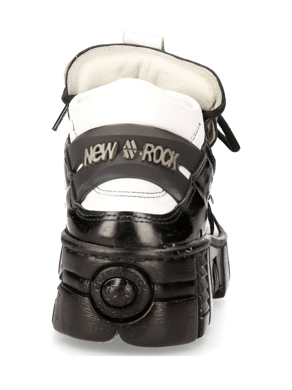 NEW ROCK Heavy Rock Platform Sneakers with Lace-Up Design