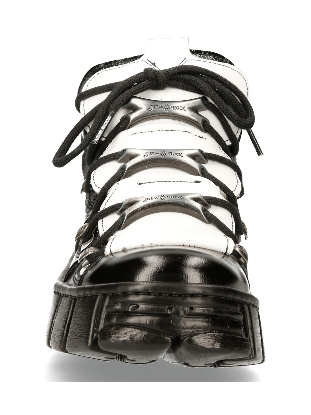 NEW ROCK Heavy Rock Platform Sneakers with Lace-Up Design