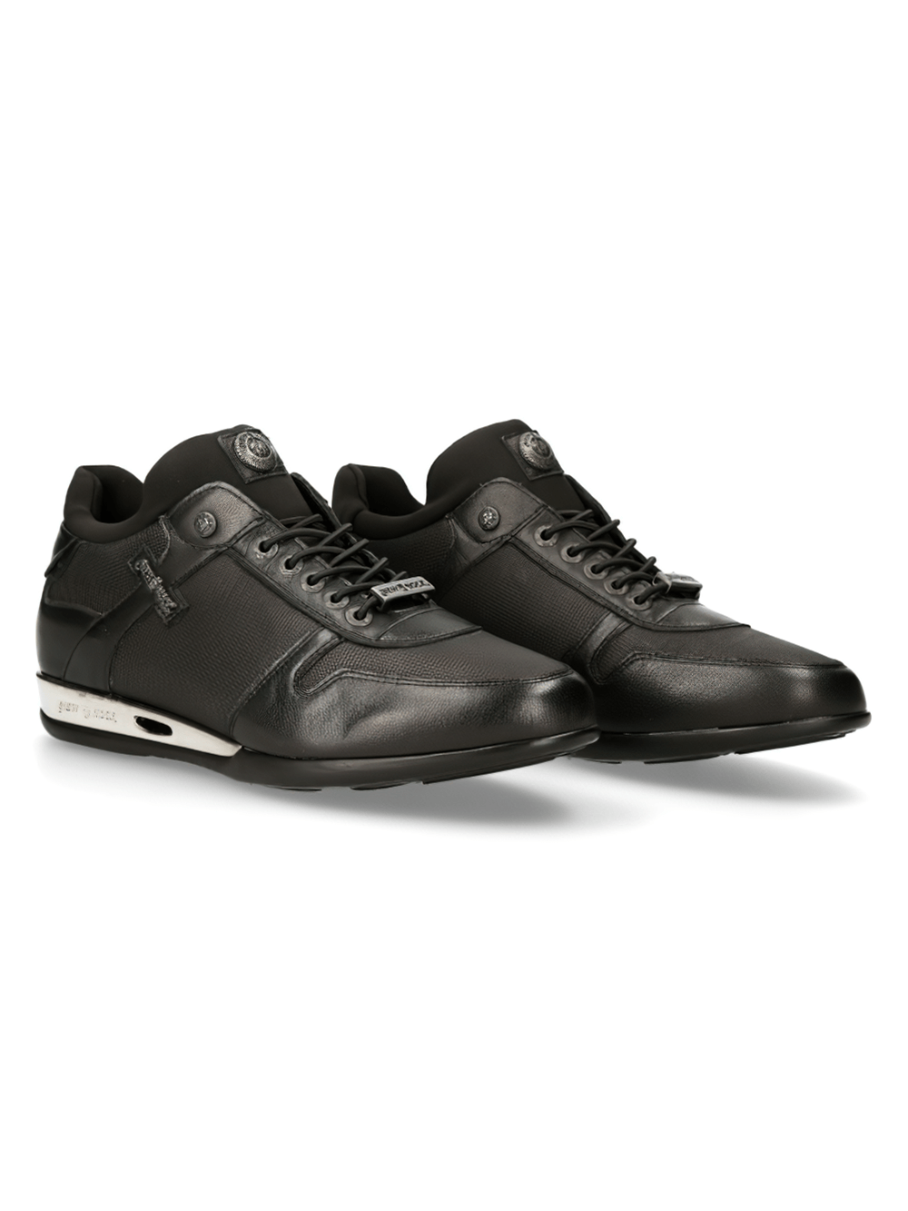 NEW ROCK Punk Genuine Leather Sneakers for Fashion Rebels