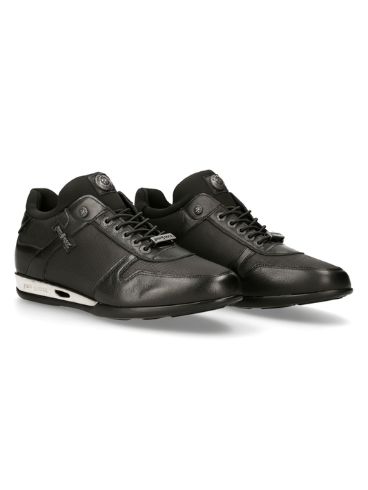 NEW ROCK Punk Genuine Leather Sneakers for Fashion Rebels