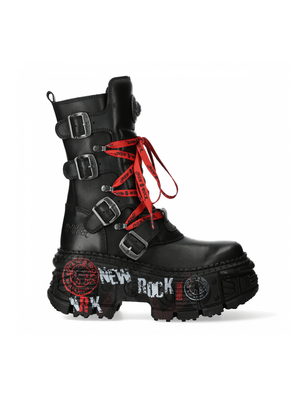 NEW ROCK Women's Studded Gothic Rock Boots - Versatile and Bold