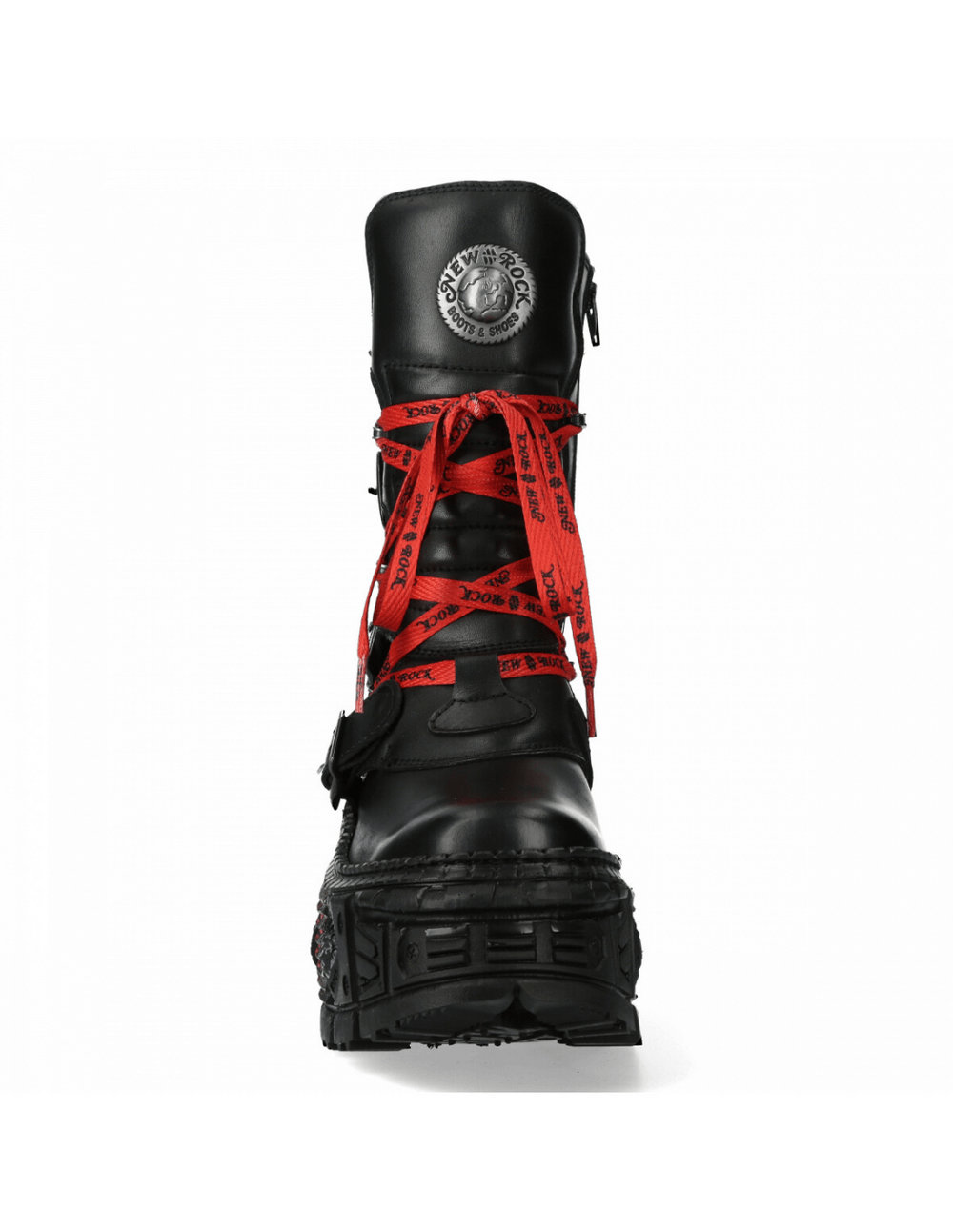 NEW ROCK Men's Studded Gothic Rock Boots - Versatile and Bold