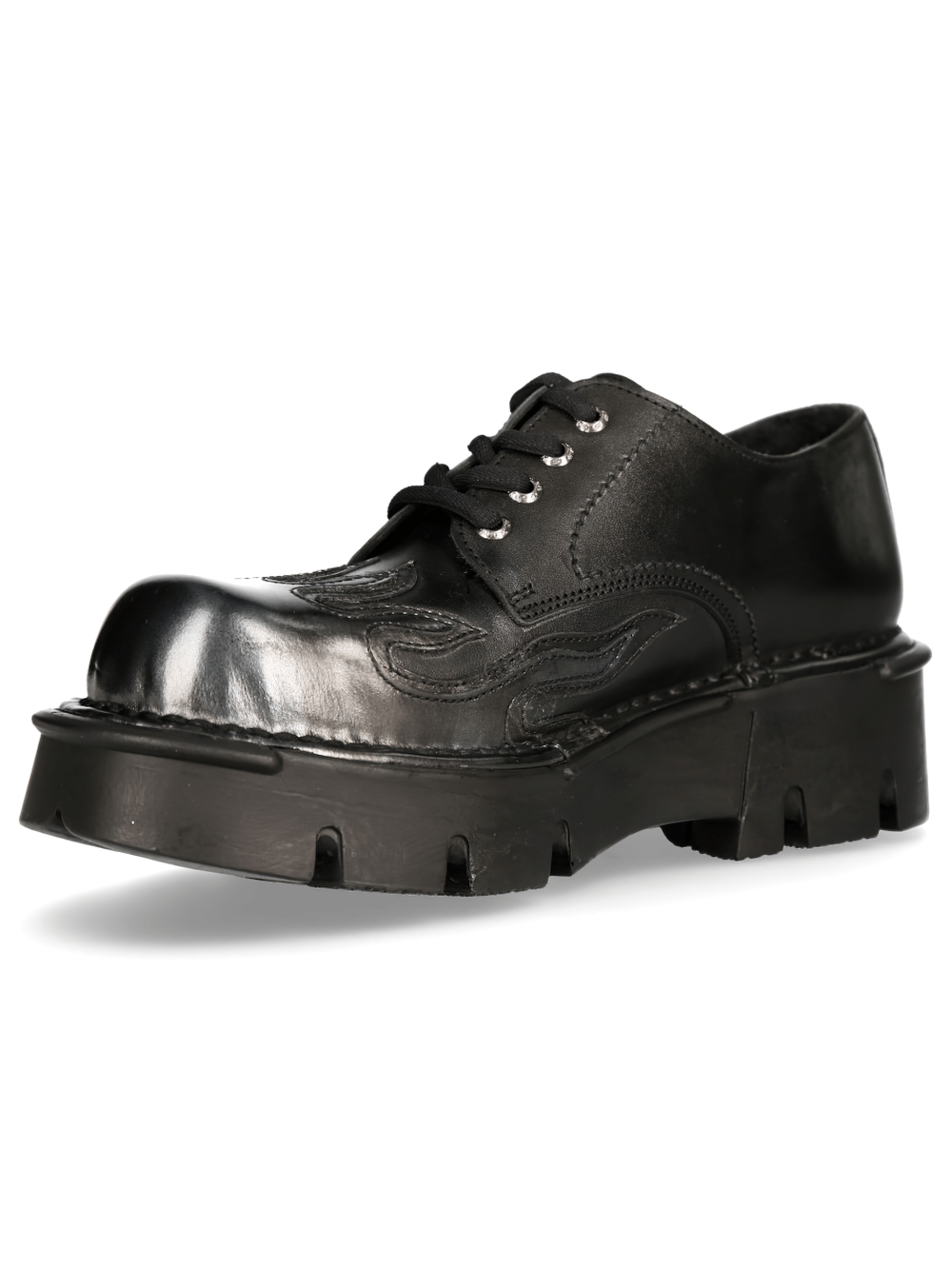 NEW ROCK Women's Stylish Bold Platform Shoes with Rock Design