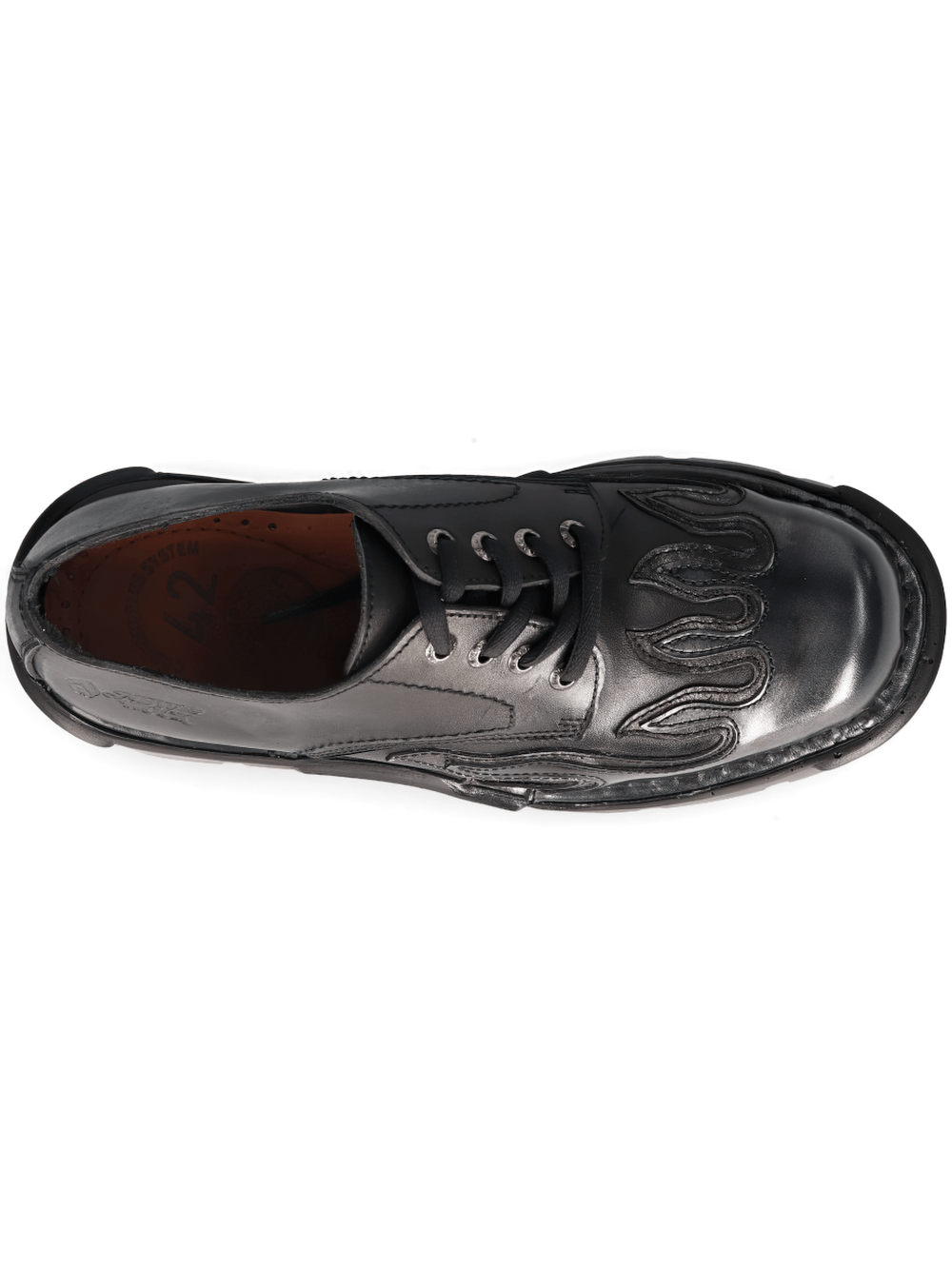 NEW ROCK Women's Stylish Bold Platform Shoes with Rock Design