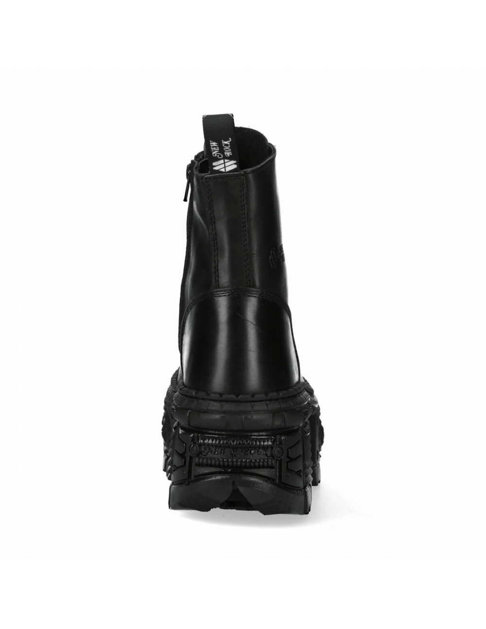 NEW ROCK Men's Stylish Gothic Style Ankle Boots with Platform