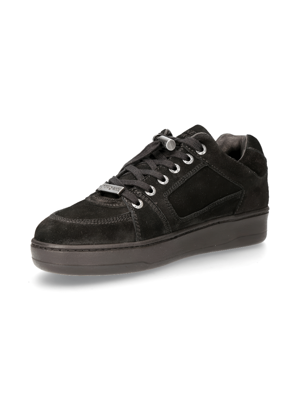 NEW ROCK Men's Black Punk-Inspired Sneakers Shoes