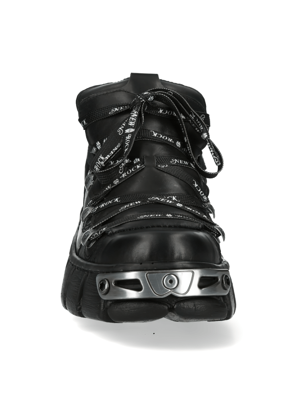 NEW ROCK Men's Urban Heavy Rock Boots with Metallic Accents