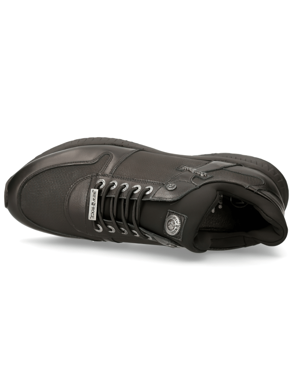 NEW ROCK Women's Urban Lace-Up Genuine Leather Sports Shoes