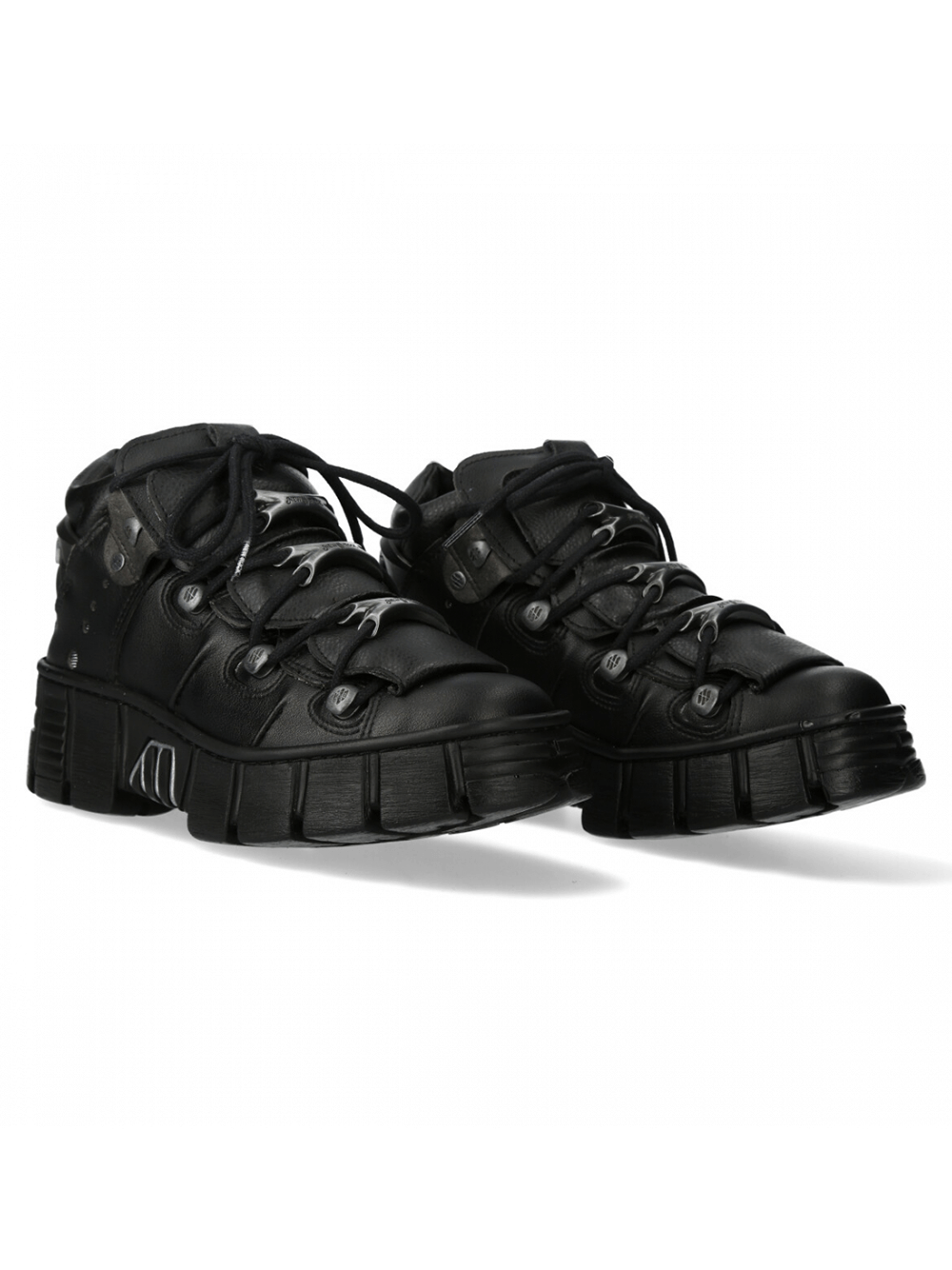 NEW ROCK Men's Urban Punk Platform Shoes with Chunky Soles