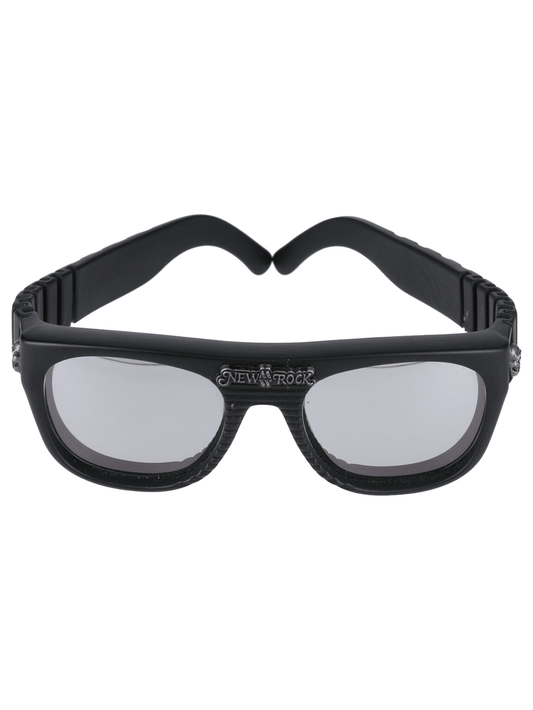 NEW ROCK Versatile Black Sunglasses for Urban Enthusiasts