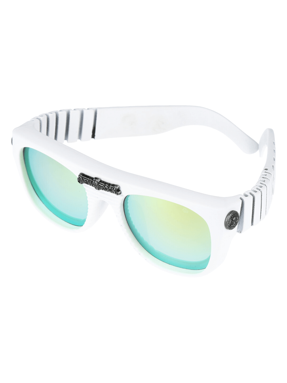 NEW ROCK White Fashion Sunglasses Unisex Design