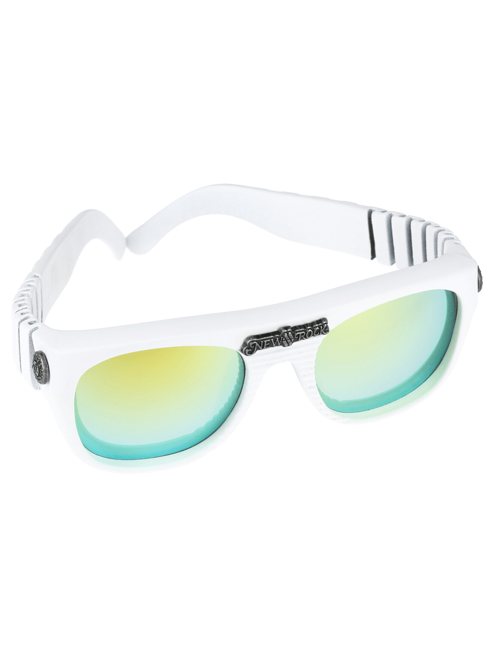 NEW ROCK White Fashion Sunglasses Unisex Design