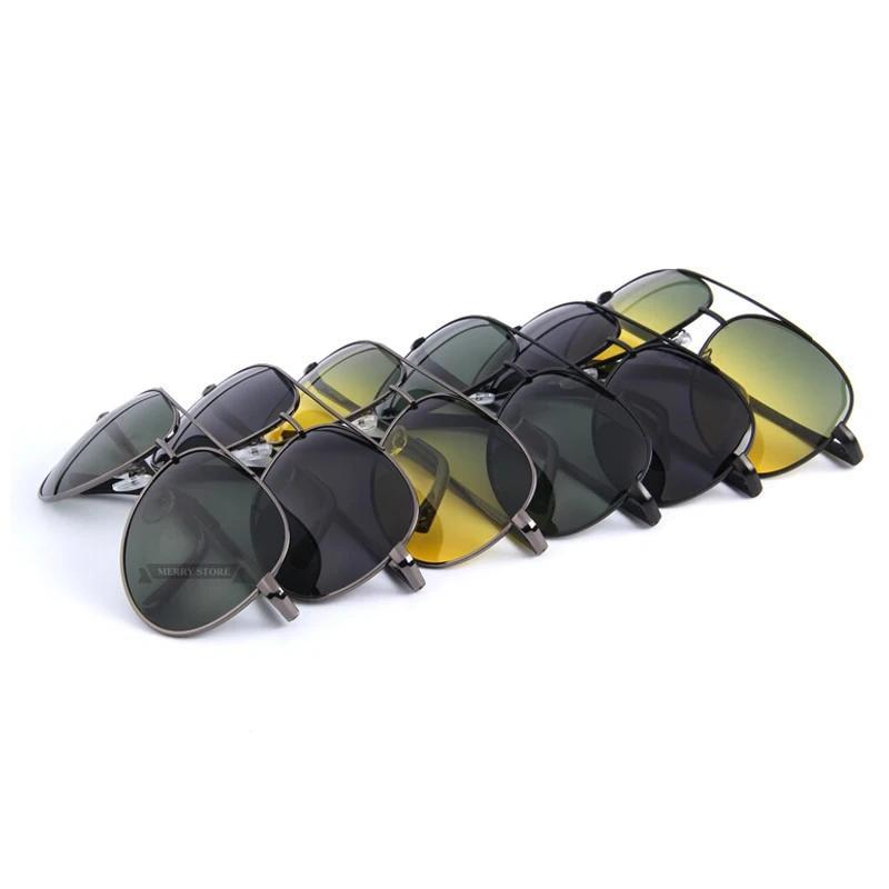 Driving 100% UV400 Protection Polarized Sunglasses with Night Vision