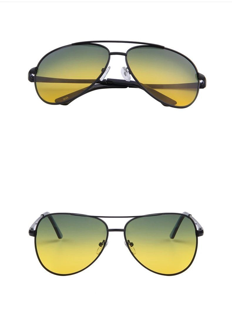 Driving 100% UV400 Protection Polarized Sunglasses with Night Vision