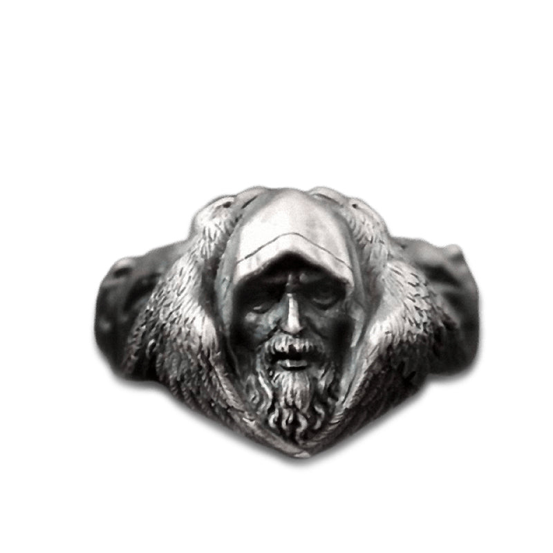 North Mythology Viking Wolf Ring / Stainless Steel Scandinavian Jewelry