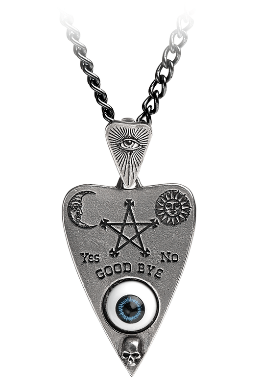 Occult Eye Planchette Pendant with All-Seeing Charm