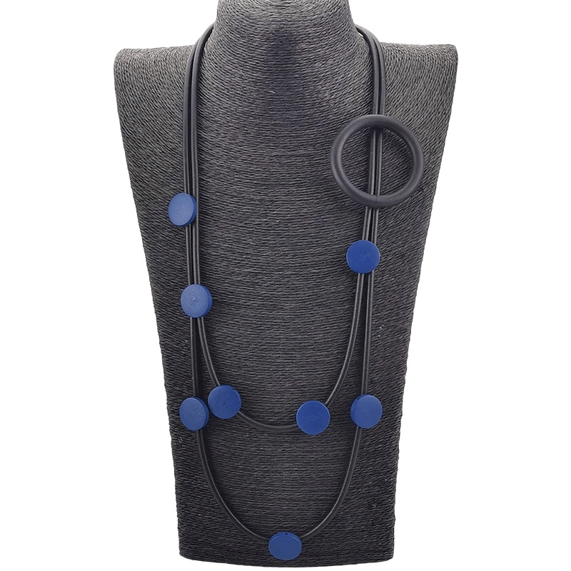 Original Design Rubber Necklaces in Gothic Style / Ethnic Accessories for Women