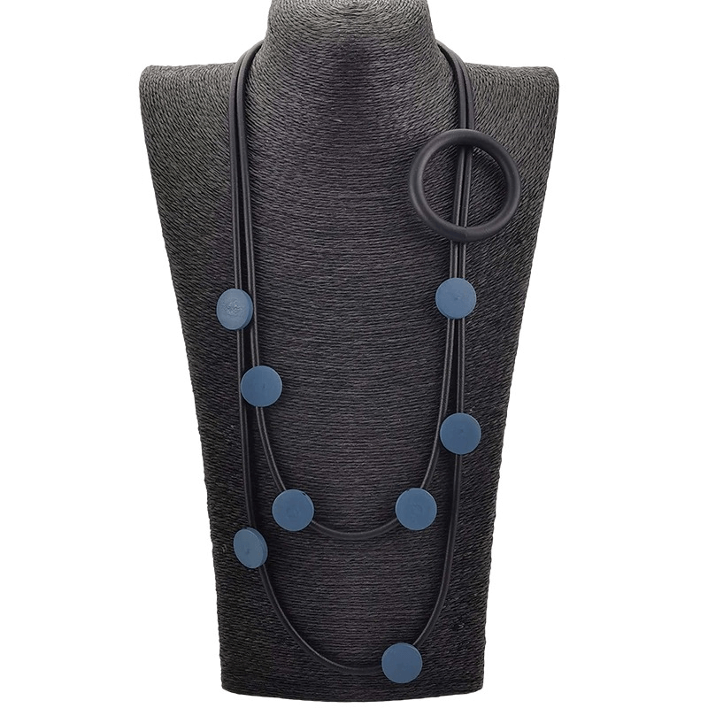 Original Design Rubber Necklaces in Gothic Style / Ethnic Accessories for Women