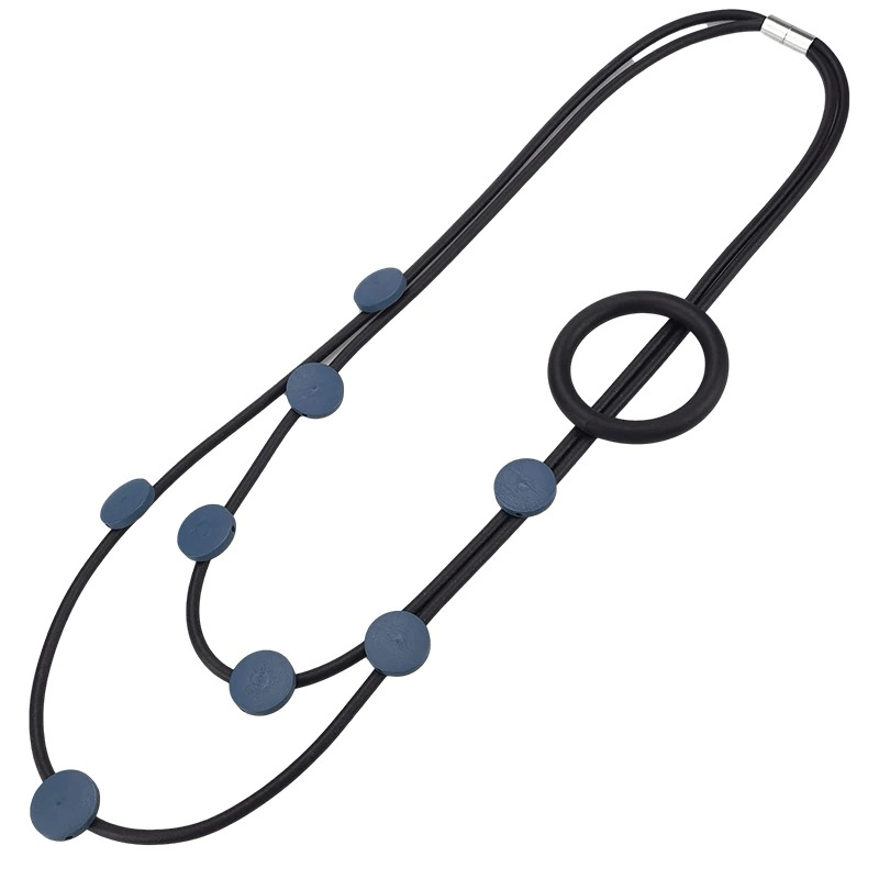 Original Design Rubber Necklaces in Gothic Style / Ethnic Accessories for Women