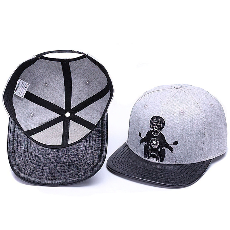 Original Skeleton Baseball Cap / Unisex Adjustable Snapback Hats / Punk Rock Style Caps