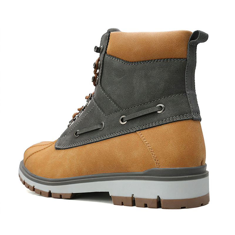 Outdoor Waterproof Men's Motorcycle Boots / Thick Plush Warm Snow Boots