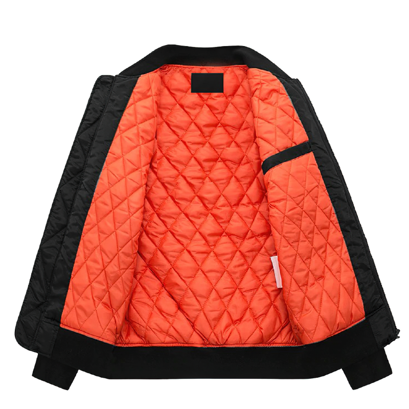 Padded Jacket For Men Of Thick Zipper / Casual Warm Streetwear