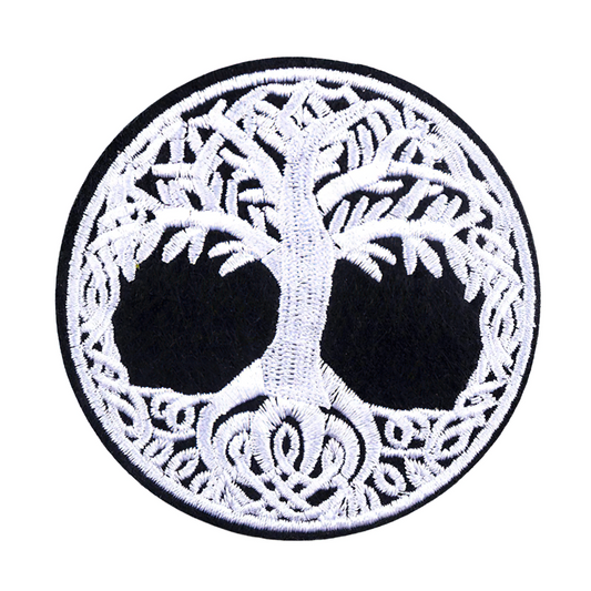 Patch Of Celtic Tree Of Life / Stylish Accessory For Clothing / Alternative Fashion