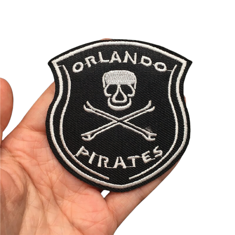 Patch Of Skull "Orlando Pirates" Pattern For Clothing / Rock Style Alternative Fashion